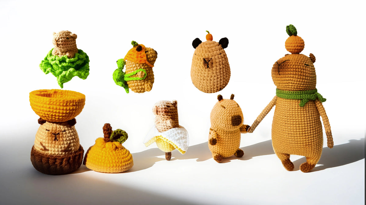 7 Irresistibly Cute Capybara Crochet Patterns to Calm Your Mind and Warm Your Heart