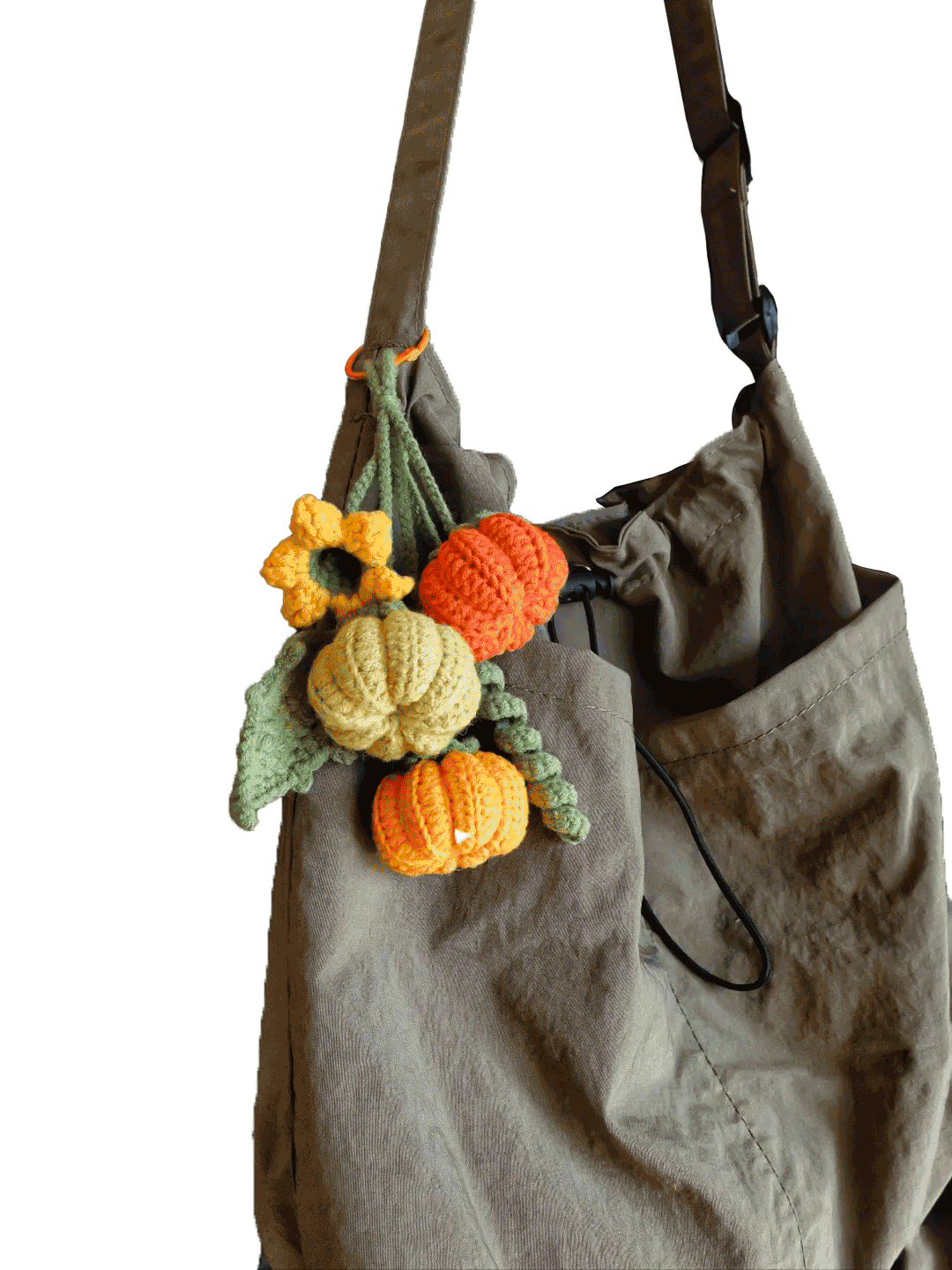 Cute Crochet Pumpkin Keychain Pattern – Beginner-Friendly DIY