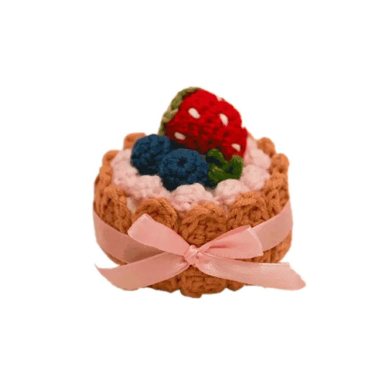 Delightful crochet/knit sweet treat patterns! Craft charming, realistic dessert replicas with these detailed, easy - to - follow guides.