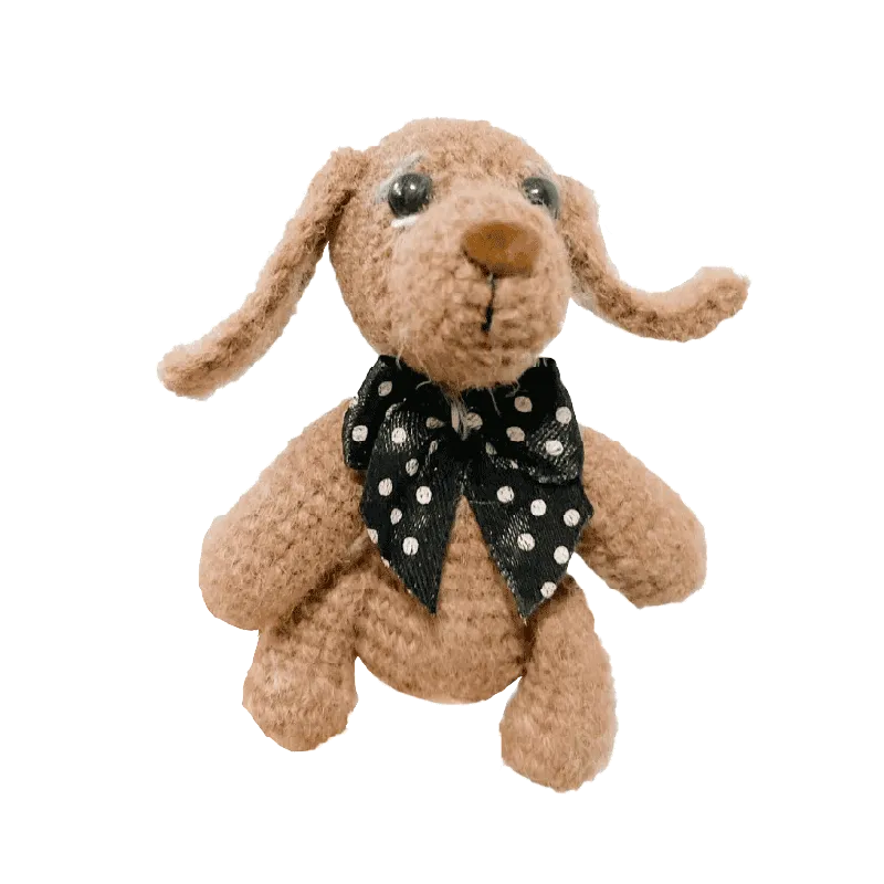 Adorable hand - crocheted/knitted critter doll patterns, featuring cute designs for making charming animal companions.