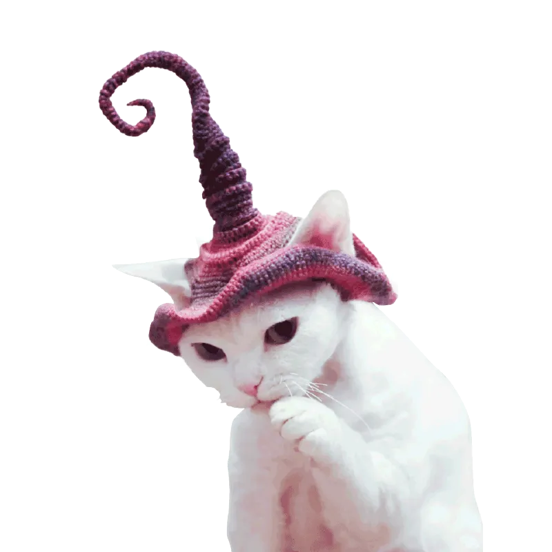 Handmade crochet pet clothes, soft and warm, perfect for keeping your furry friends cozy and stylish in all seasons.