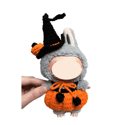 Pumpkin Costume Pattern for Dolls Crochet