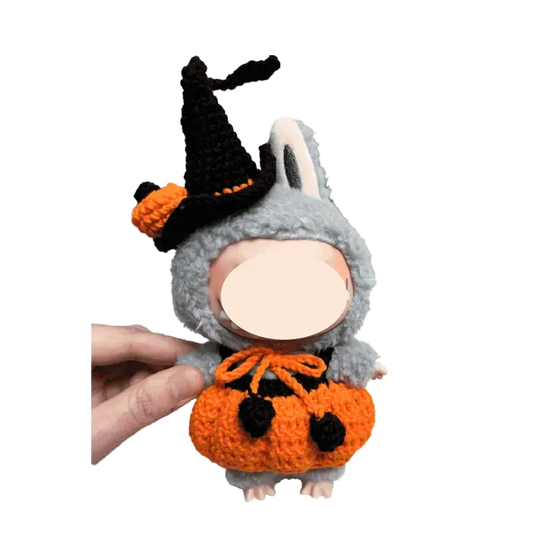 Pumpkin Costume Pattern for Dolls Crochet